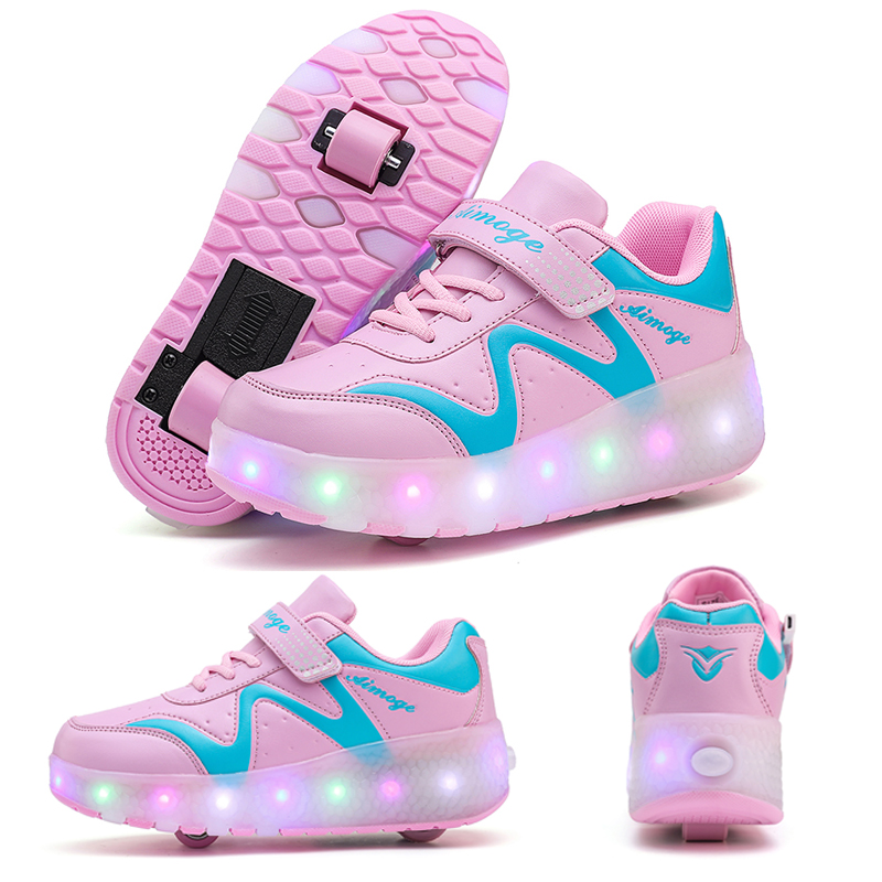 Street Fashion Boy - Moda Işıklı Patenler LED Işıklı Patenler