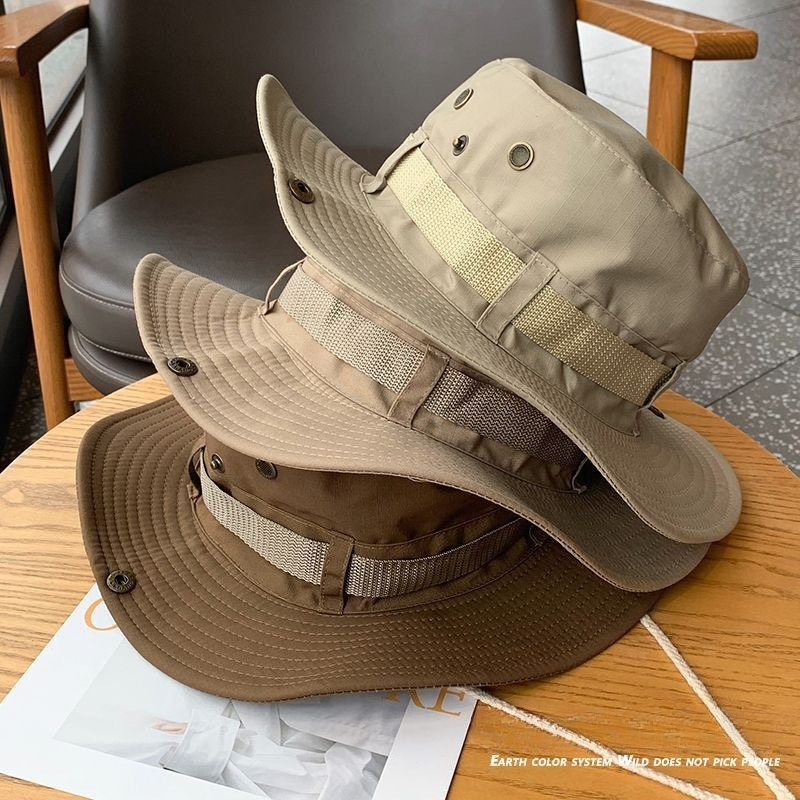 Bucket Hat Embroidered - Yeni Açık Hava İşlemeli Kova Şapka