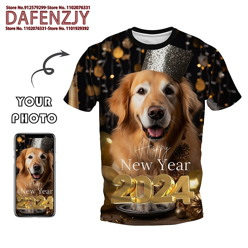 Street Fashion Hip Hop - Özel komik Pet fotoğraf 3D tüm