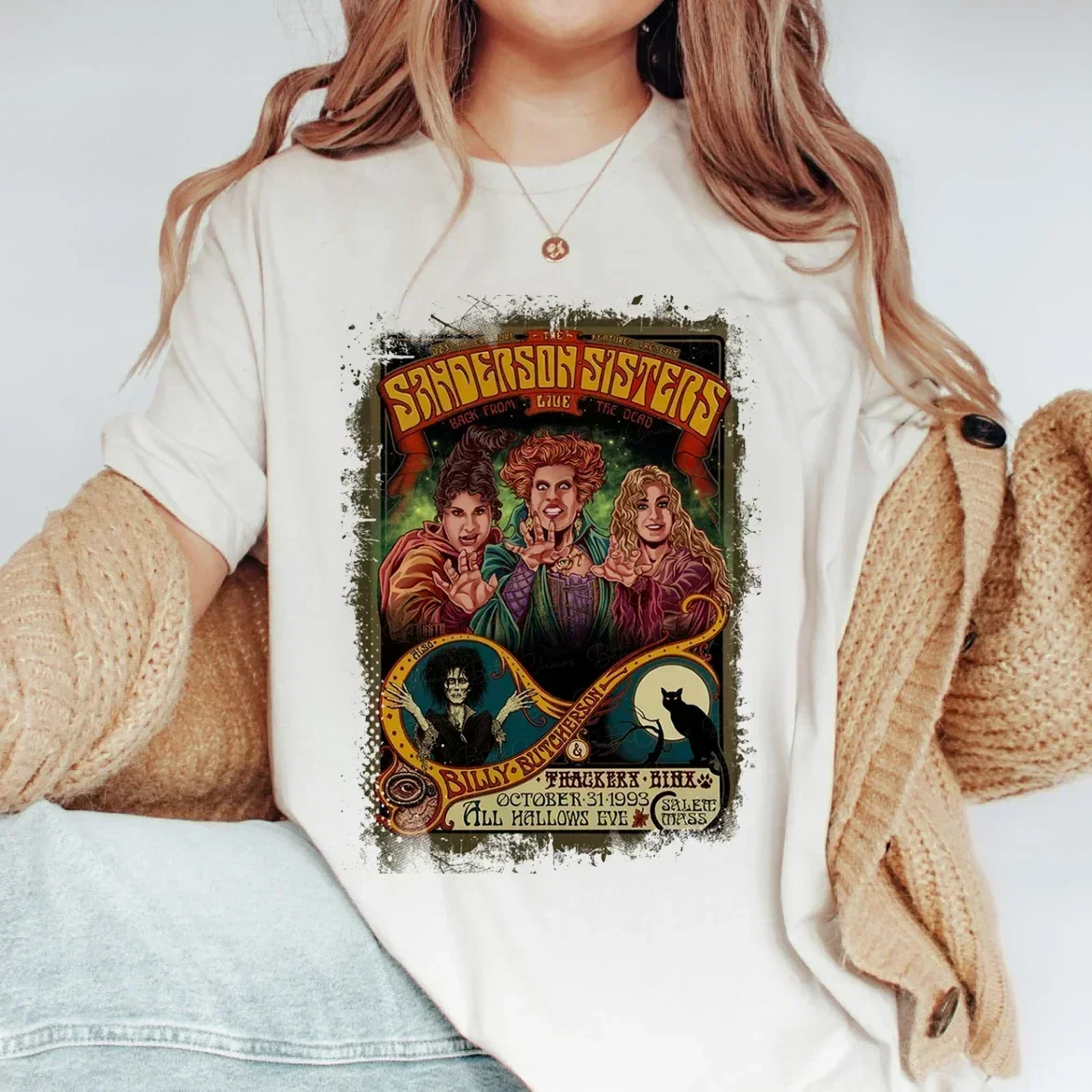 Italy Fashion Street - Kadın şükran T-Shirt baskılı beyaz sevimli