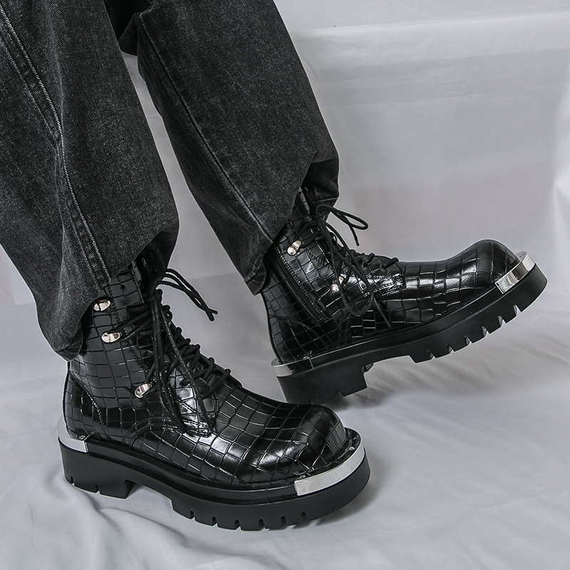 Street Fashion Walking - Kaliteli Yüksek Bilekli Erkek Açık Hava