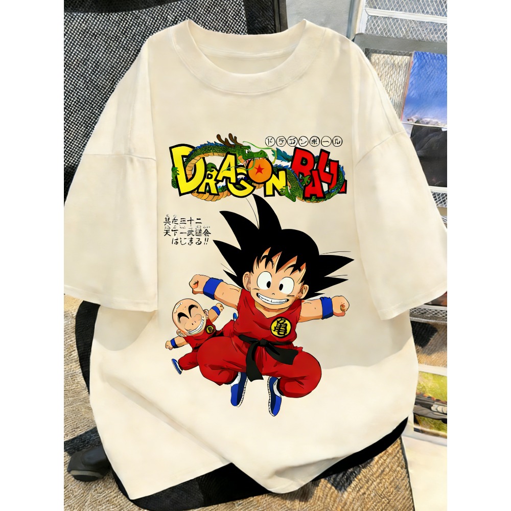 Street Fashion In Japan - Artı Boyutu Dragon Ball Anime Baskı
