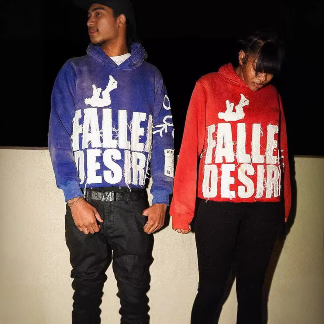 Street Fashion Walking - Kişiye Özel Baskılı Trendy Patch Hoodie