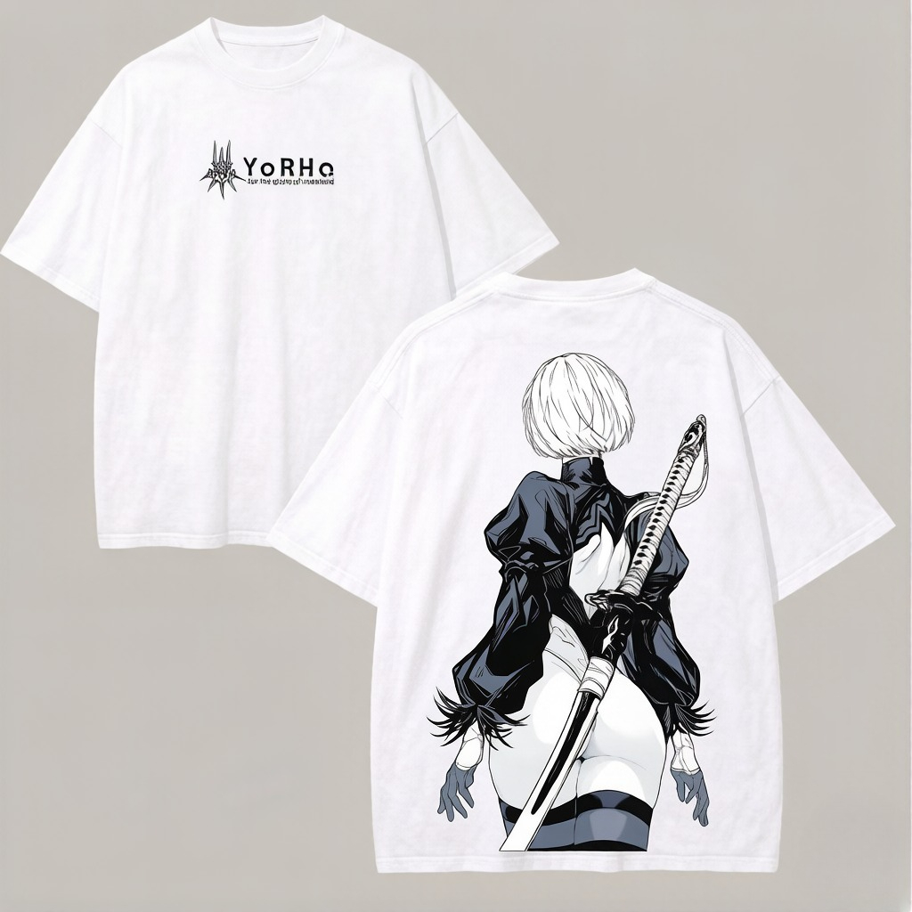 2026 Yaz Anime NieR Automata 2 - Street Fashion Logo incelemesi ve fiyatı