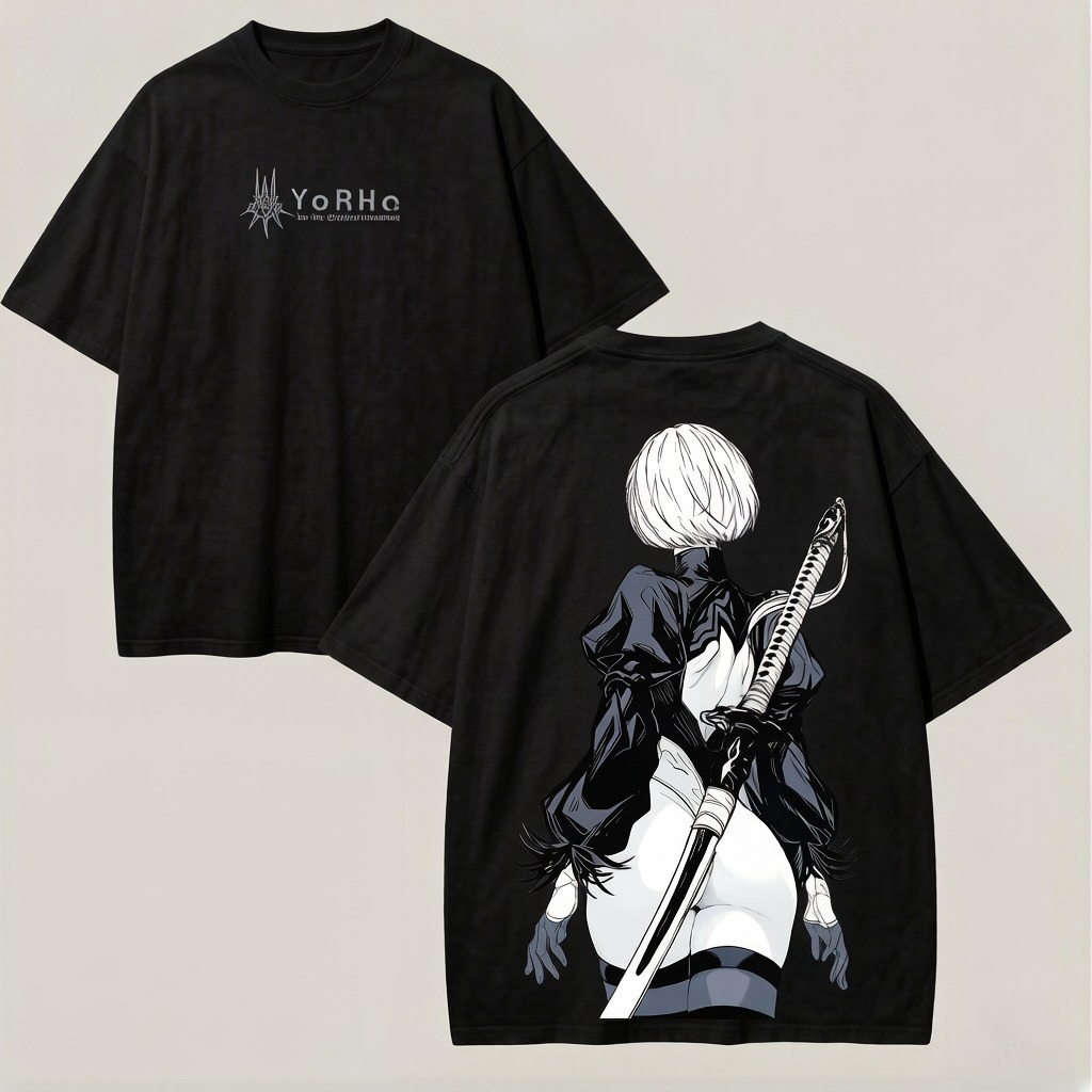 2026 Yaz Anime NieR Automata 2 - Street Fashion Logo incelemesi ve fiyatı