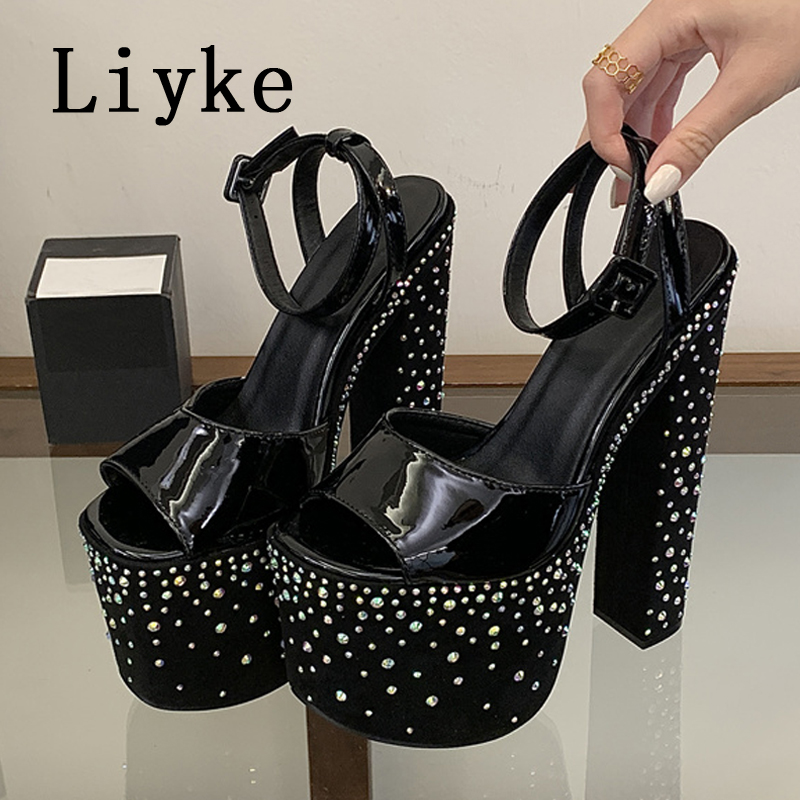 Liyke Moda Kristal Taklidi Kal - Street Fashion Shoes incelemesi ve fiyatı