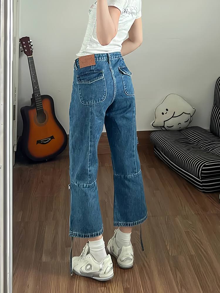 ReddaChic kadın Graffiti Baskı - Cargo Pant Wide incelemesi ve fiyatı
