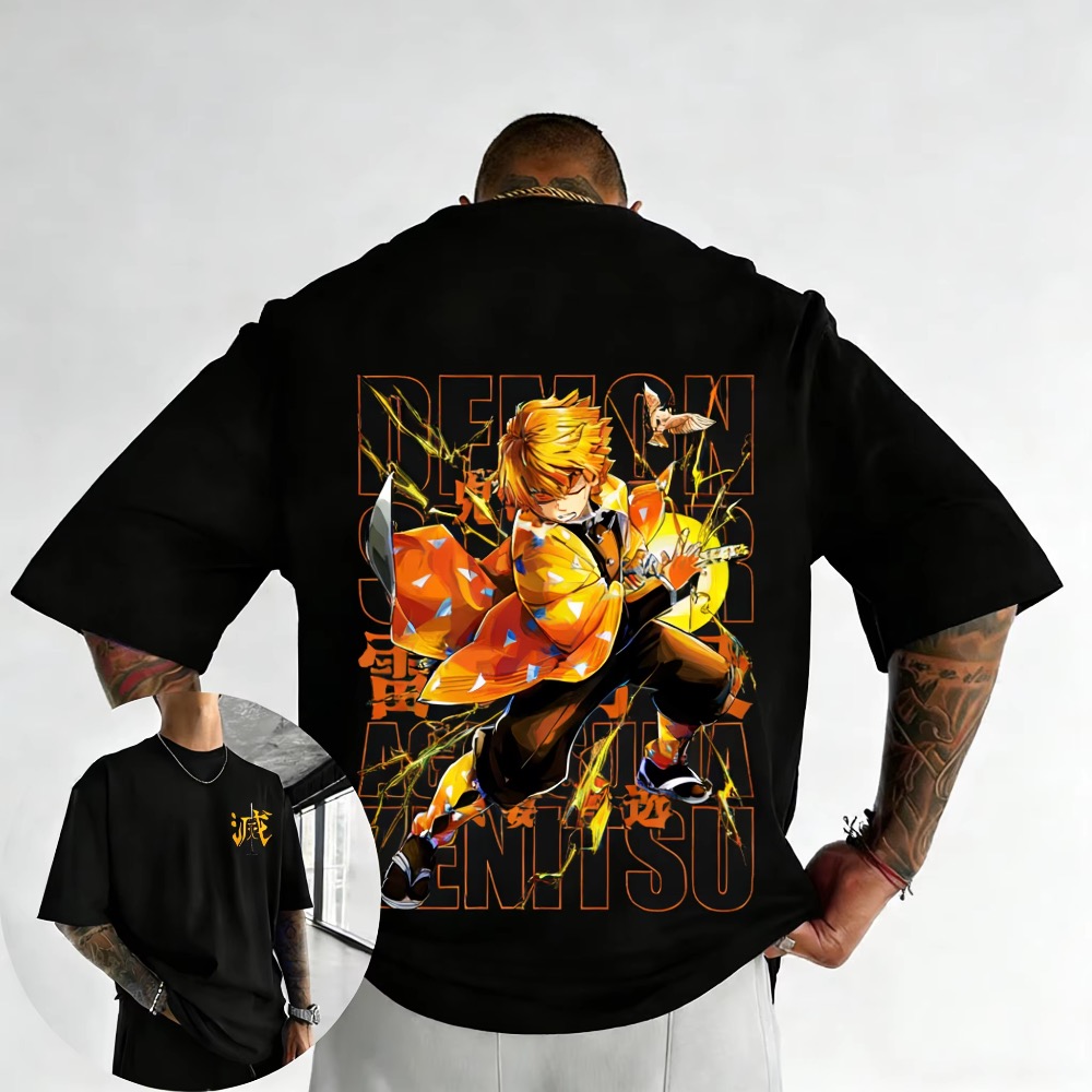 Artı Boyutu Demon Slayer Yaz A - Street Fashion In Japan incelemesi ve fiyatı