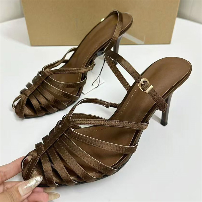 Sokak Stili Peep Toe Dar Bant  - Street Fashion Shoes incelemesi ve fiyatı