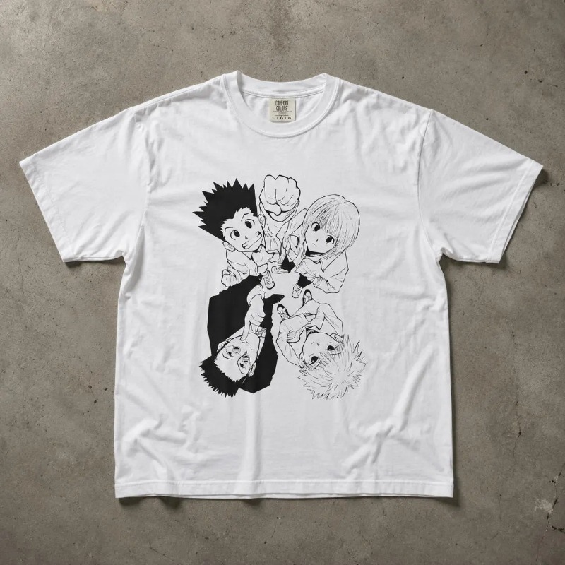 HxH Tişört, Retro Sokak Stili  - Street Fashion Japan incelemesi ve fiyatı