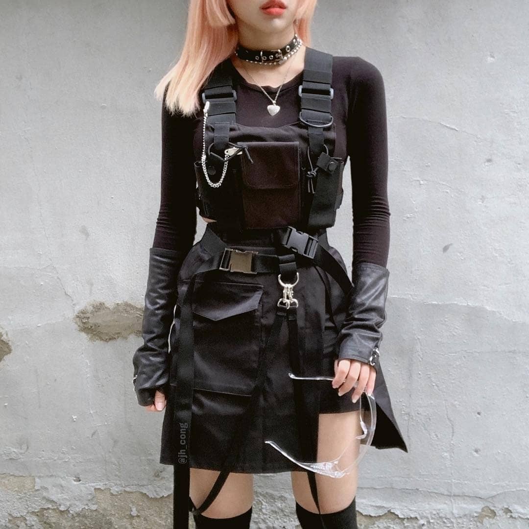 Fonksiyonel Taktik Göğüs Çanta - Street Fashion Baggy incelemesi ve fiyatı
