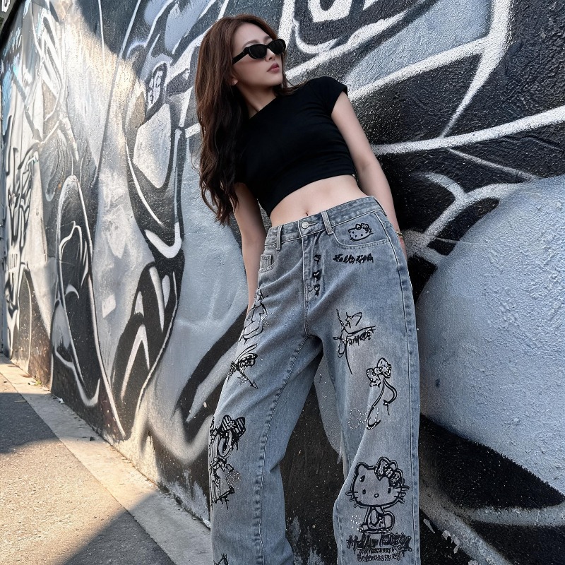 Sevimli Keiokitty Rhinestone G - Street Fashion Japan incelemesi ve fiyatı