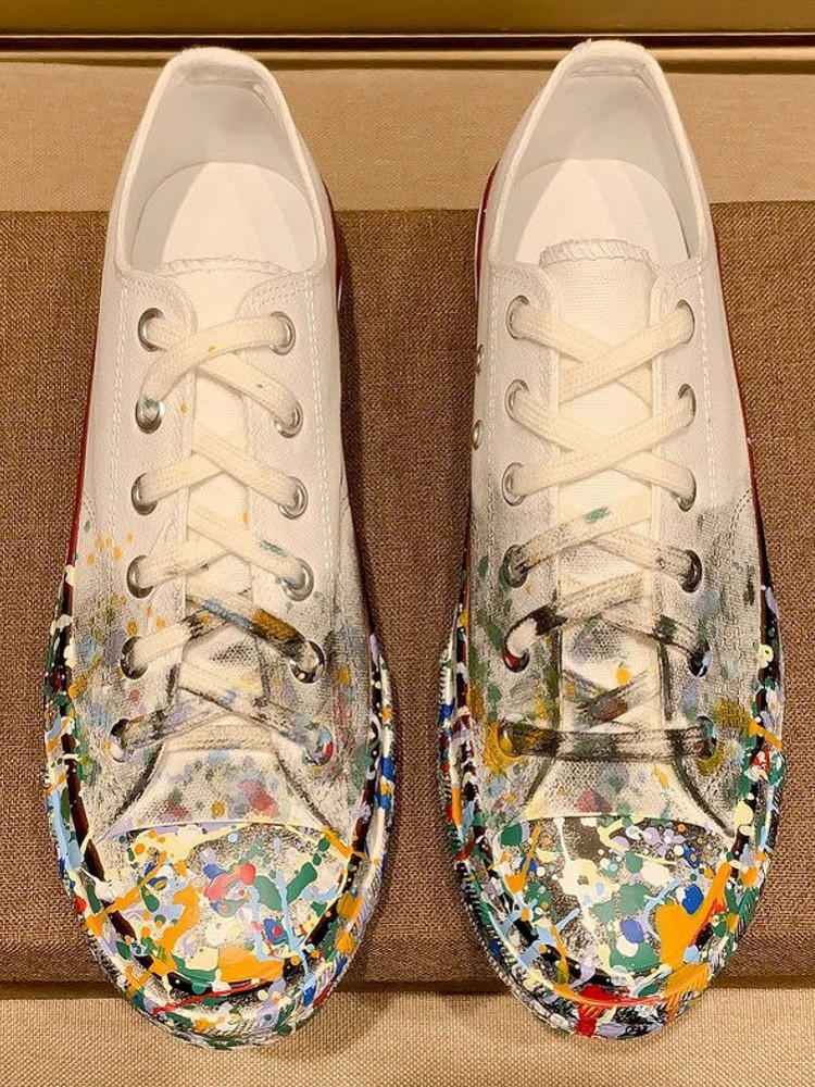Bayan Bahar Yeni Bağcıklı Boya - Street Fashion Shoes incelemesi ve fiyatı