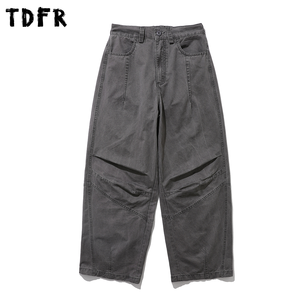 Yıkanmış Eskitme Pileli Kargo  - Cargo Pant Wide incelemesi ve fiyatı