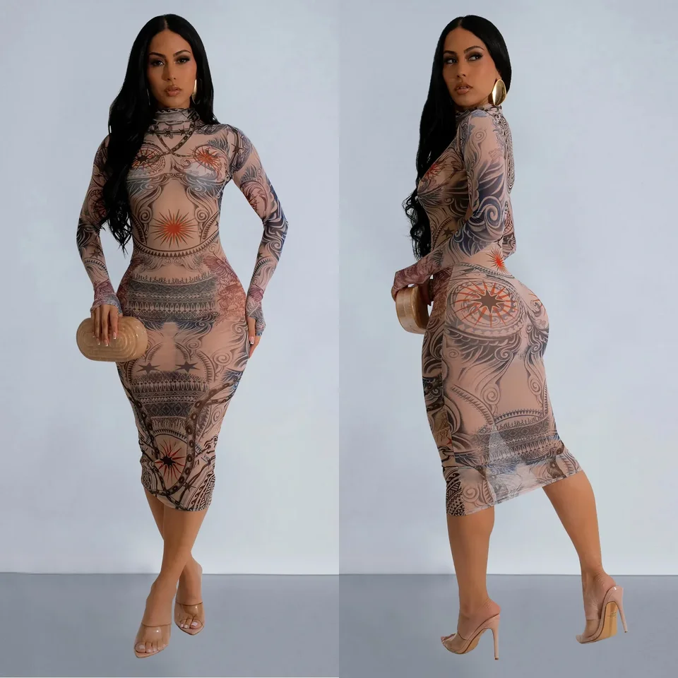 Kadın Modası Baskılı File Şeff - Italy Fashion Street incelemesi ve fiyatı