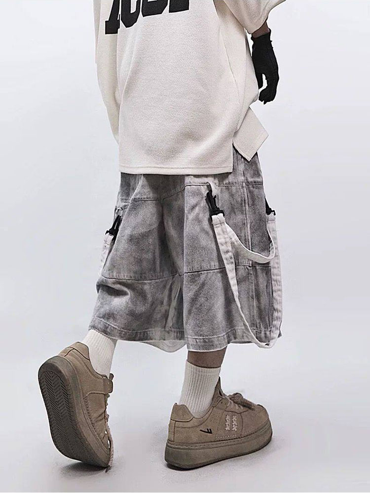 Retro Hip-Hop erkek Yırtık Kot - Street Fashion Hip Hop incelemesi ve fiyatı